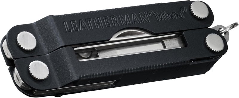 LEATHERMAN , Micra, Keychain Multi-tool with Grooming Tools, Mini Pocketknife for Everyday Carry (EDC), Hobbies & Outdoors, Built in the USA, Jet Black - Image 3